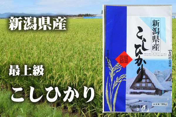 新潟県産コシヒカリ
